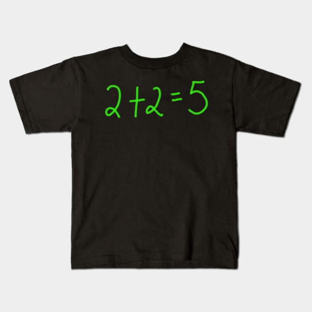 Crazy math Kids T-Shirt by Shurkason